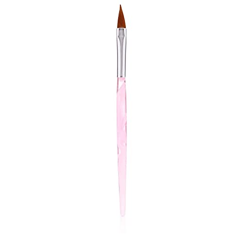 #10 Pink Acrylic Nail Brush, Manicure Tools