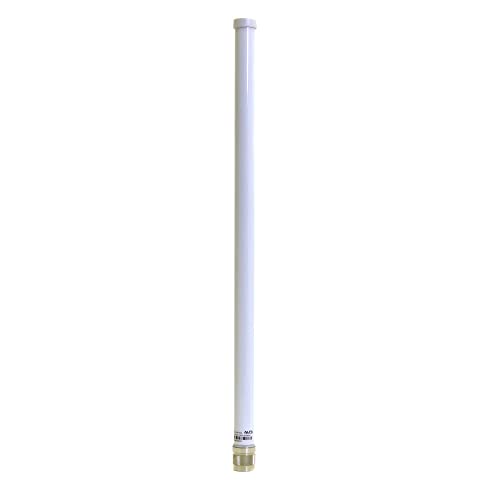 ALFA Network AOA-2409TMA 2.4GHz 9dBi Omni-Directional Antenna, N-Male Connector, Weatherproof for Ubiquiti Bullet, Mikrotik Groove, ALFA Network Tube 2HP, and EnGenius Access Point