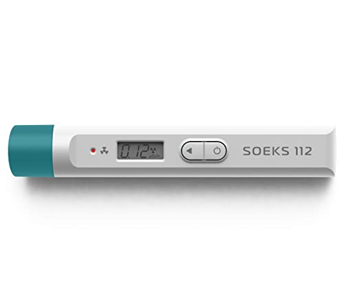 SOEKS 112 Compact Digital Geiger Counter – Personal Nuclear Radiation Detector – Portable Dosimeter - Beta, Gamma, X-Ray Detection - Battery-Operated - Range 0.01-999 uSv/h