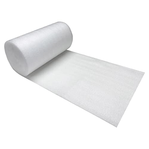 UBOXES Foam Wrap Roll 12' Wide x 50' ft 1/16' Thickness Perforated Every 12'