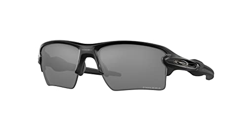 Oakley Men's OO9188 Flak 2.0 XL Rectangular Sunglasses, Matte /Prizm Black, 59 mm