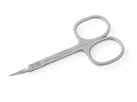 Stainless Steel Tower Point Cuticle Scissors, Optima Line by Premax. Made in Italy