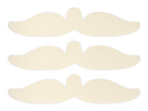 Brushed Cotton on Both Sides - Bra Liners for Sweating Rash Boob Sweat Liner Cotton Pads – 3PCS (Nude, Medium)