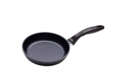 Swiss Diamond 8 Inch Frying Pan - HD Nonstick Diamond Coated Aluminum Skillet Dishwasher Safe and Oven Safe Fry Pan, Grey