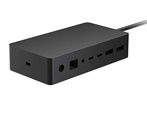 Microsoft Surface Dock 2 - for Notebook/Desktop PC/Smartphone/Monitor/Keyboard/Mouse - 199 W - 6 x USB Ports - USB Type-C - Network (RJ-45) - Wired