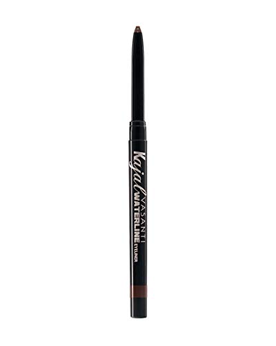 VASANTI Kajal Waterline Eyeliner Pencil - Long-lasting, Waterproof, Smudge-proof, Safe for Sensitive Eyes, Waterline Eye Liner - Opthalmologist Approved and Tested (Hazel Brown)
