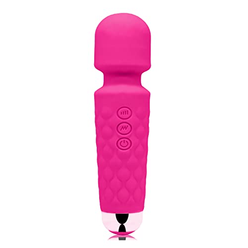 YINGEVB Upgrade Personal Massager ,Small Personal Massager Handheld with 8 Powerful Speeds & 20 Modes, Waterproof and USB Rechargeable Mini Massager, Deep Tissue Massage