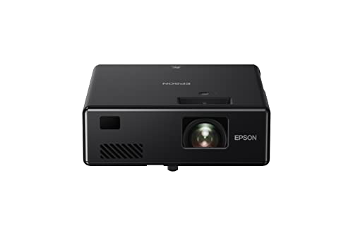 Epson EpiqVision Mini EF11 Laser Projector, 3LCD, Portable, Full HD 1080p, 1000 lumens Color Brightness and White Brightness, Compatible with Roku, FireTV, Chromecast, Playstation, Xbox