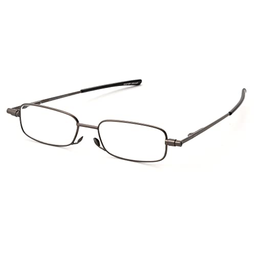 Foster Grant Gavin Fold-Flat Micro Reading Glasses, Unisex