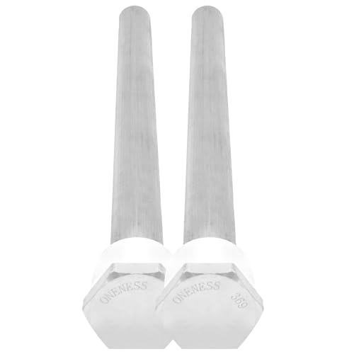 ONENESS 369 (2 Pack) Magnesium Anode Rod for RV Water Heater 1 Year Warranty Suburban Part 232767 + Teflon - 9.25 in L x 3/4 in NPT