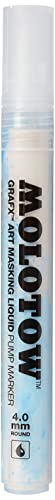 Molotow GRAFX Masking Fluid Pump Marker, 4mm, 1 Each (728.002)