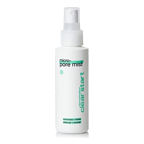 Dermalogica Clear Start Micro-Pore Mist (4 Fl Oz) Pore-Minimizing Toner Mist with Niacinamide, Witch Hazel & Wild Rose Hips - Reduces Oily Shine and Evens Skin Tone