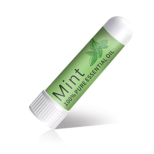 Hion Nausea Relief Inhaler-Mint, 100% Natural and Safe Mint Essential Oils Inhalers