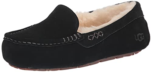 UGG Women's Ansley Slipper, Black, 7