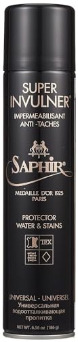 SAPHIR Medaille d’Or Super Invulner – Waterproof Spray for All Leather Shoes & Boots, Shoe Protector Spray – Neutral