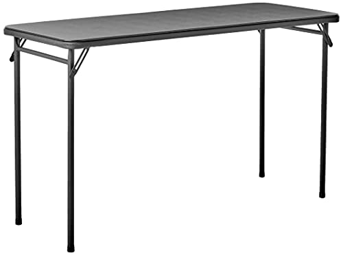 COSCO 20' x 48' Vinyl Top Folding Table, Black