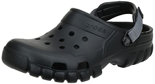 Crocs Crocs Unisex Offroad Sport Clogs, Black/Graphite, 11 Men/13 Women