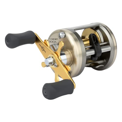 Shimano Cardiff 300A, Round Baitcast Fishing Reel Righthand, CDF300A