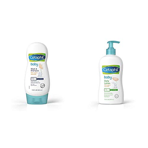 Cetaphil Baby Wash & Shampoo and Baby Daily Lotion