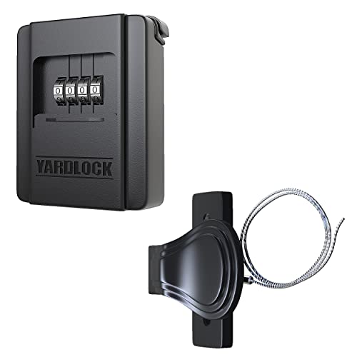 KEYLESS SHEDLOCK -  Shed Door Lock, Barn Door Lock and for Cabinets by YARDLOCK (MBX-2018S-3ESF)