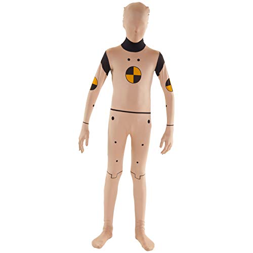 Morphsuits Kids Crash Test Dummy Fancy Dress Costume - Size Medium 3'6' - 3'11' (105cm-119cm)