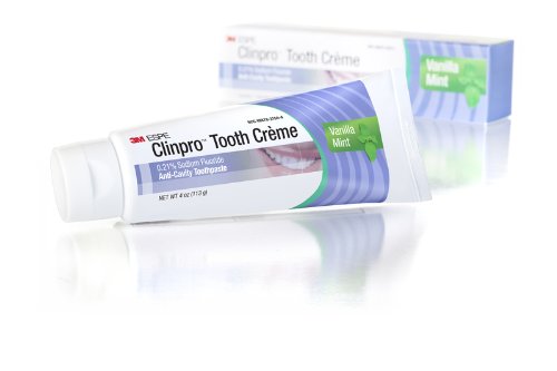 3M Clinpro Tooth Creme 0.21% Sodium Fluoride Anti Cavity Toothpaste, Vanilla Mint