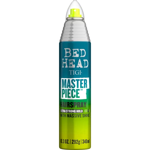 Bed Head by TIGI Frizz Control Hairspray Extra Hold Masterpiece Hair Care Spray for Incredibly Shiny and Glossy Hair, 10.3 oz