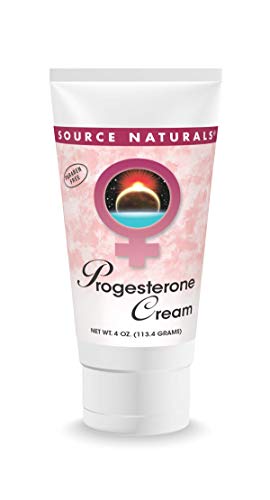 Source Naturals Progesterone Cream - Women's Health Support - High Purity, Paraben Free - 4 Ounce Tube