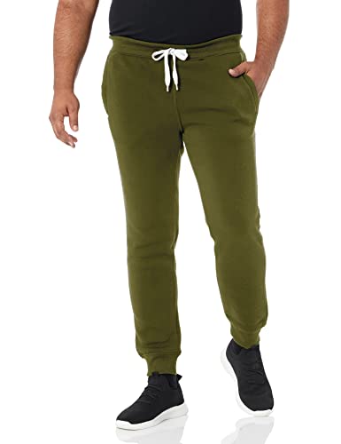 Southpole Men's Basic Active Fleece Jogger Pants-Regular and Big & Tall Sizes, OV (A), 3XL