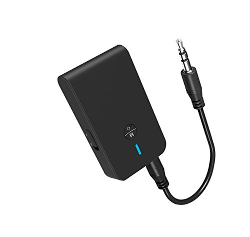 ZIIDOO Bluetooth 5.0 Transmitter and Receiver, 3-in-1 Wireless Bluetooth Adapter,Low Latency Bluetooth Audio Adapter for TV,Car,Home Stereo System