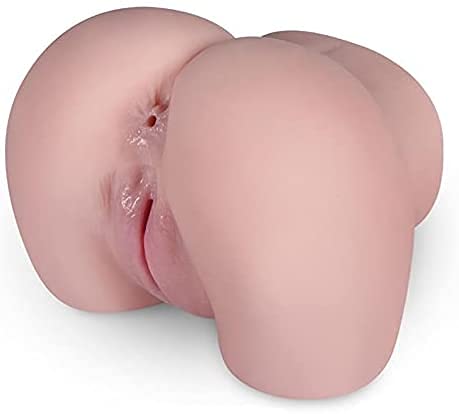 Chicforest Pocket Pussy Pussyfooting Toy for Men Pocket Pussey with Sex Butt Pussycats for Men with Suction Cup with 3in1 Female Torso Breasts Blow Jobmachine Toy for Men Hands Free