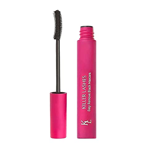 KL KILLER LASHES Easy Remove Smudge Free Mascara Black for Fuller and Longer Lashes