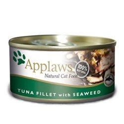 Applaws Tuna Fillet with Seaweed Canned Cat Food 5.5oz (24 in case)
