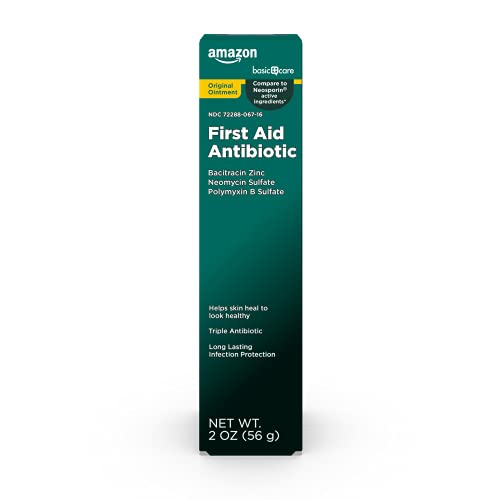 Basic Care First Aid Antibiotic Ointment, 2 Ounce