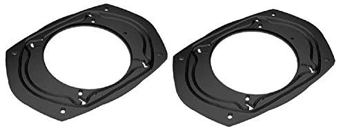 JSP Manufacturing 2 Pack Car Boat Marine Speaker Adapter Plate 6x9 5x7 6x8 to 5.25'
