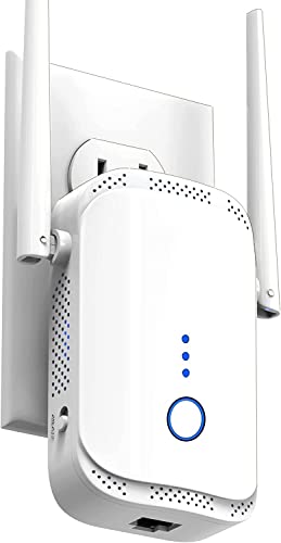 2023release WiFi Extender Signal Booster -new generation up to 2x faster, Longest Range Than Ever- Internet Amplifier, Repeater w/ Ethernet Port, Access Point, Alexa Compatible, Made For USA, 2.4GHz