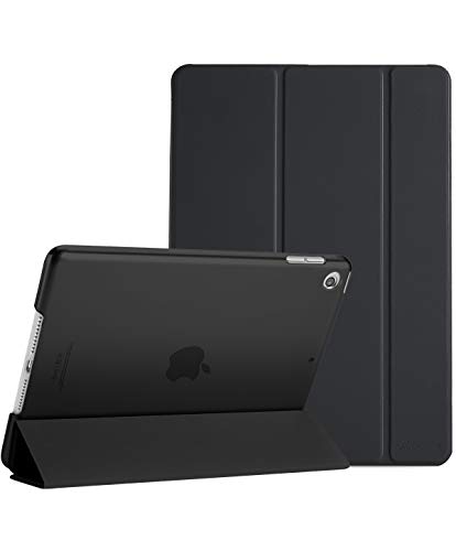 ProCase iPad 10.2 Case iPad 9th Generation 2021/ iPad 8th Generation 2020/ iPad 7th Generation 2019 Case, iPad Cover 9th Generation Slim Hard Back Smart Cover for 10.2 iPad Case -Black