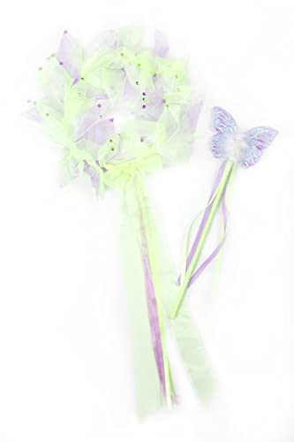 Little Adventures Fairy Halo & Wand Child Accessory Set - Green (Tinkerbell) …