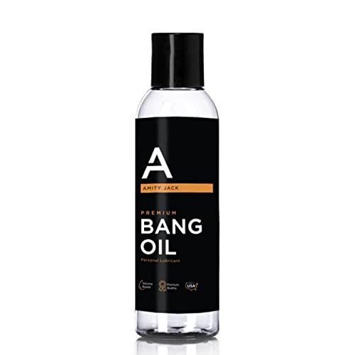 Personal Lubricant | Amity Jack’s Premium Bang Oil | 6 oz. (177 ml) | Silky Smooth, Long-Lasting Lube, Silicone-Based