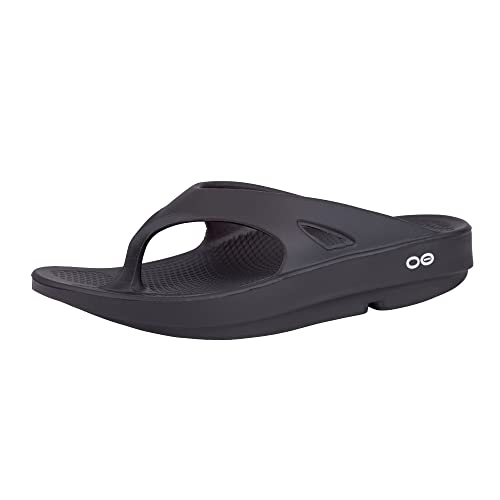 OOFOS OOriginal Sandal, Black - Men’s 5, Women’s 7