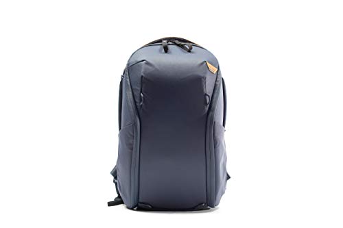 Peak Design Everyday Backpack Zip 15L Midnight, Carry-on Backpack with Laptop Sleeve (BEDBZ-15-MN-2)