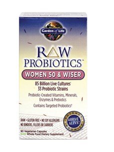 GARDEN OF LIFE RAW PROBIOTICS WOMEN 50 & WISER 180