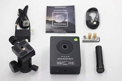 Move Shoot Move Astrophotography Starter Kit, Time Lapse and Star Tracking 2 in 1 Rotator, Aurora Photography, Night Photography Accessories