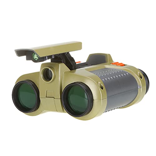 Night Vision Goggles, Kids Plastic Night Vision Telescope with Light Children Night Vision, High Definition Safe 4X30 Binocular Telescope for Outdoor Mountaineering