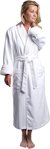 Plush Lined Microfiber Bath Robe for Women or Men - Super Soft, Durable Luxury Spa, Resort & Hotel Bathrobe, Generously Sized (Unisex) by Monarch / Cypress