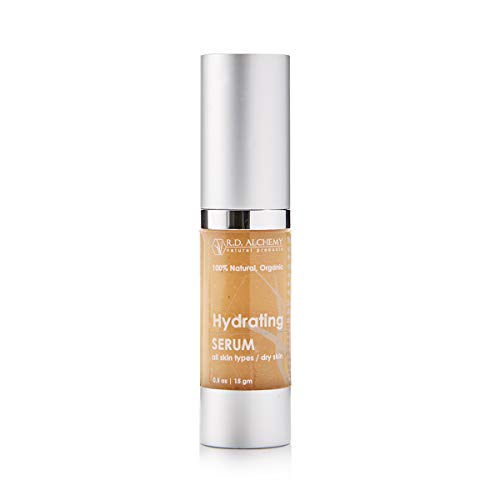 RD Alchemy - 100% Natural & Organic Hyaluronic Acid Hydrating Serum for hydrating & retaining moisture in dry & sensitive skin using Natural Humectants. For use by Everyone including Professionals