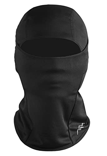 Balaclava Face Mask UV Protection Sun Mask for Hot Weather Motorcycle Cycling Summer Balaclava Hood for Men Women,Black