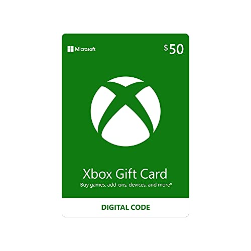 $50 Xbox Gift Card [Digital Code]