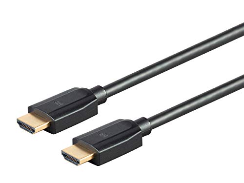 Monoprice Ultra 8K Premium High Speed HDMI Cable - 8 Feet - Black | 48Gbps, 8K@60Hz, Dynamic HDR, eARC - DynamicView Series