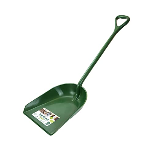 Harris Farms Poly Shovel | Non-Corrosive & Chemical Resistant | Designed to Handle Heavy Loads | Comfortable D-Grip Handle